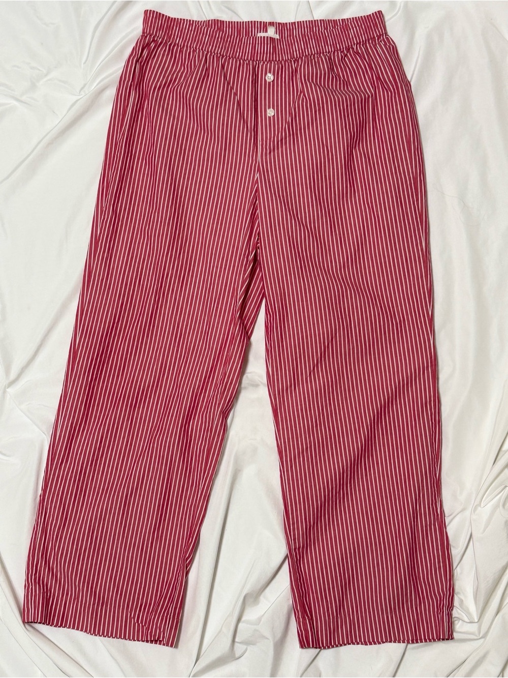 Lou and Grey Red with white stripe oversized sleep pants pajama pants